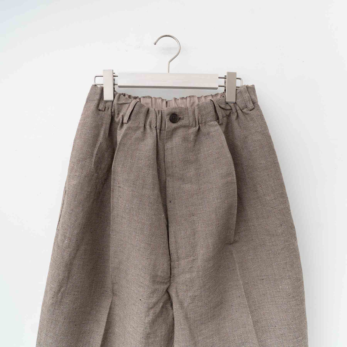 nonnotte｜MEN　Draping Elastic Wide Trousers TypeA N-24S-063