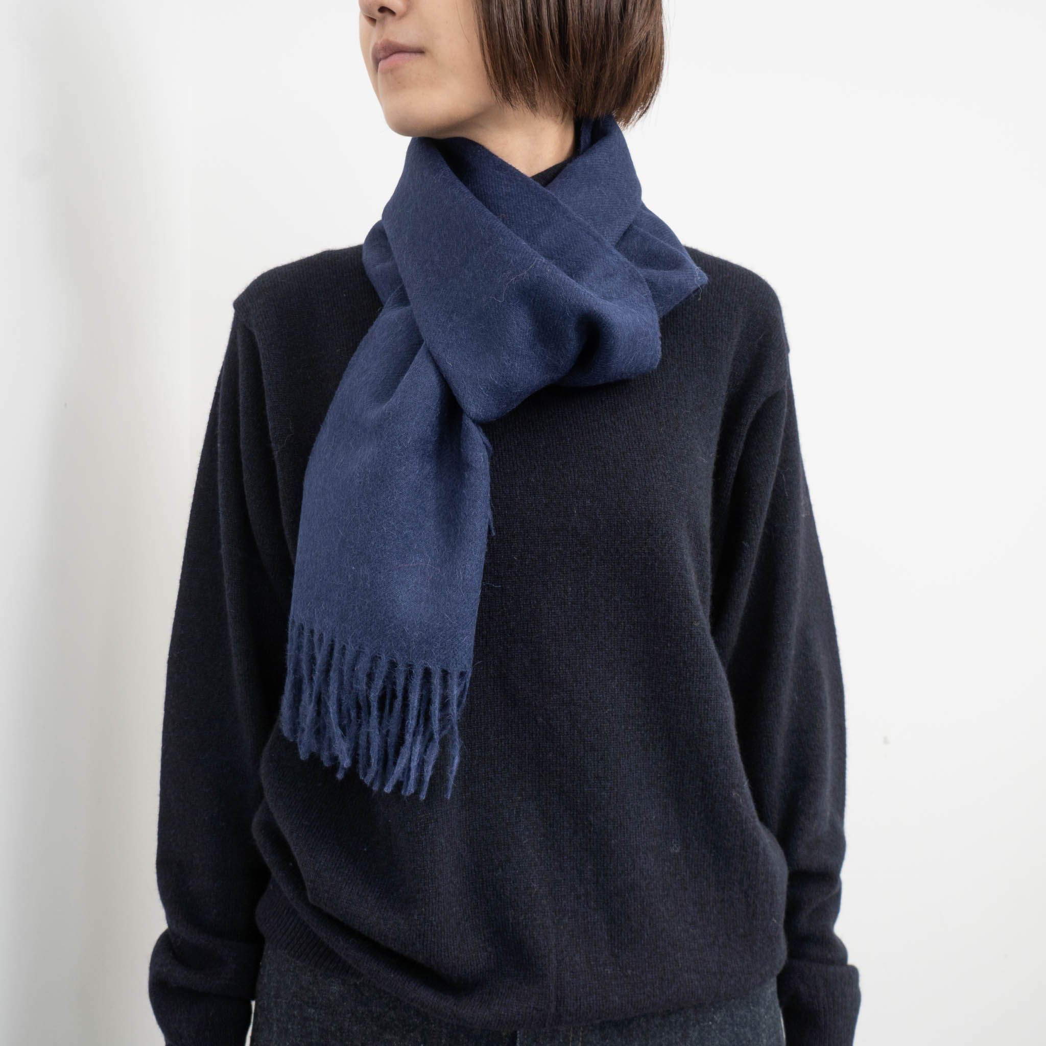 THE INOUE BROTHERS.../ Brushed Scarf TIB23-AL2001ML 2023AW – haus