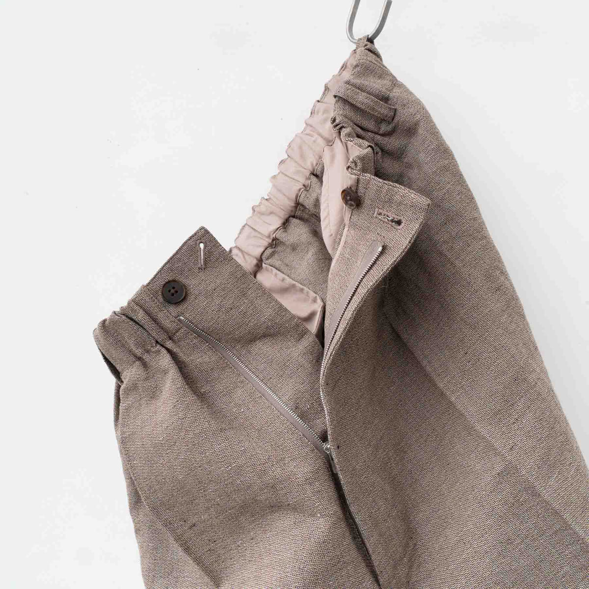 nonnotte｜MEN　Draping Elastic Wide Trousers TypeA N-24S-063
