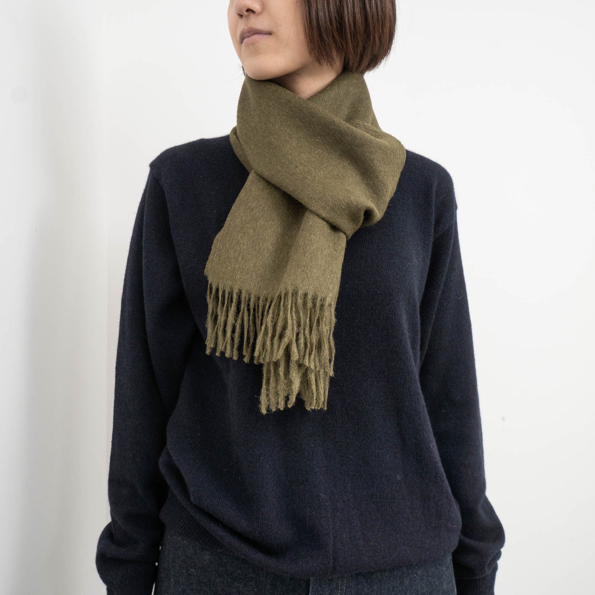 THE INOUE BROTHERS...｜Brushed Scarf TIB23-AL2001ML 2023AW