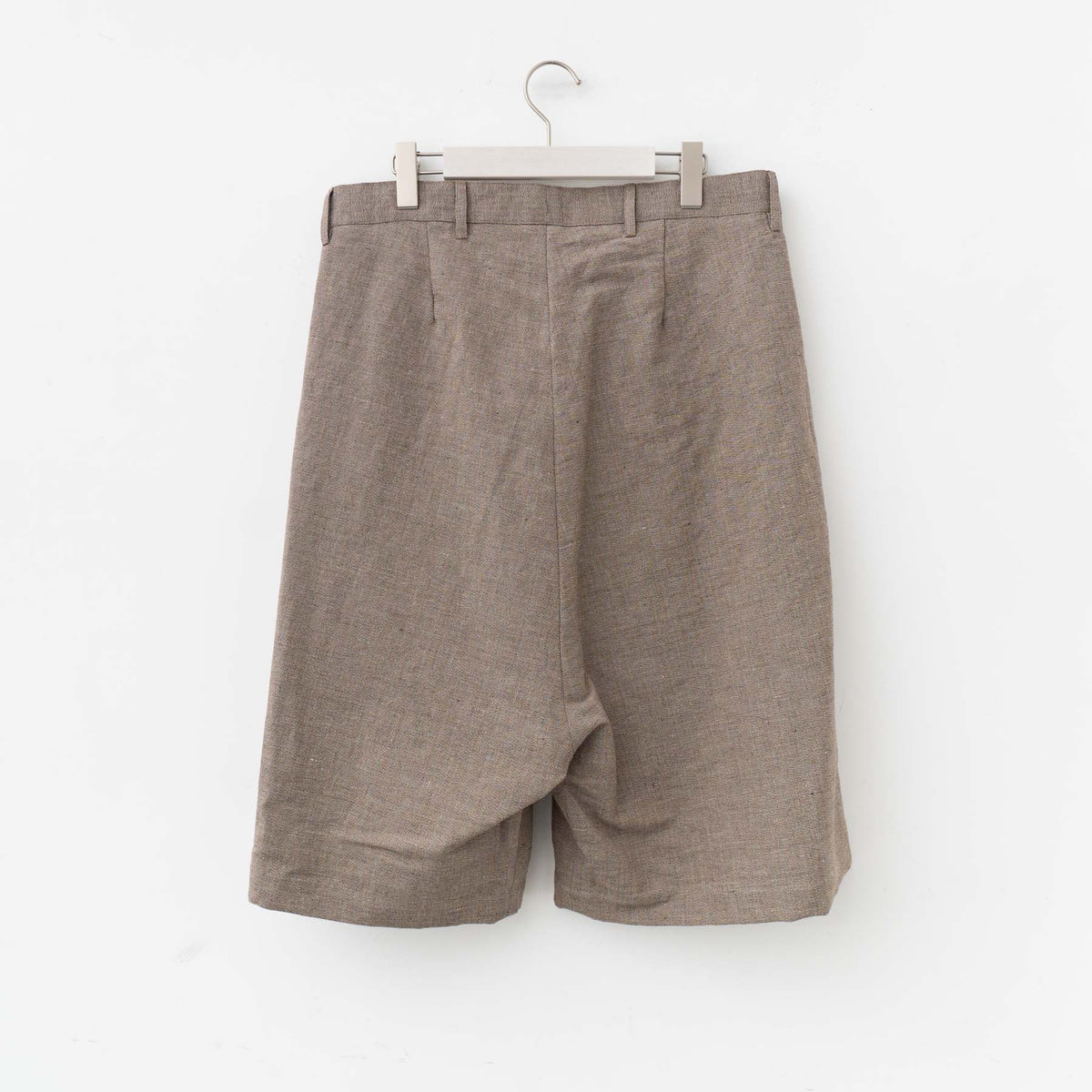 nonnotte｜MEN　Draping Wide Shorts TypeA N-24S-022