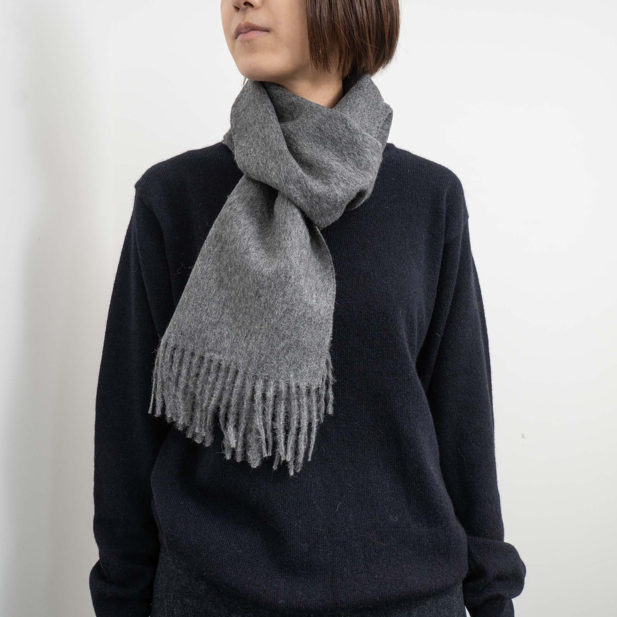 THE INOUE BROTHERS.../ Brushed Scarf TIB23-AL2001ML 2023AW – haus