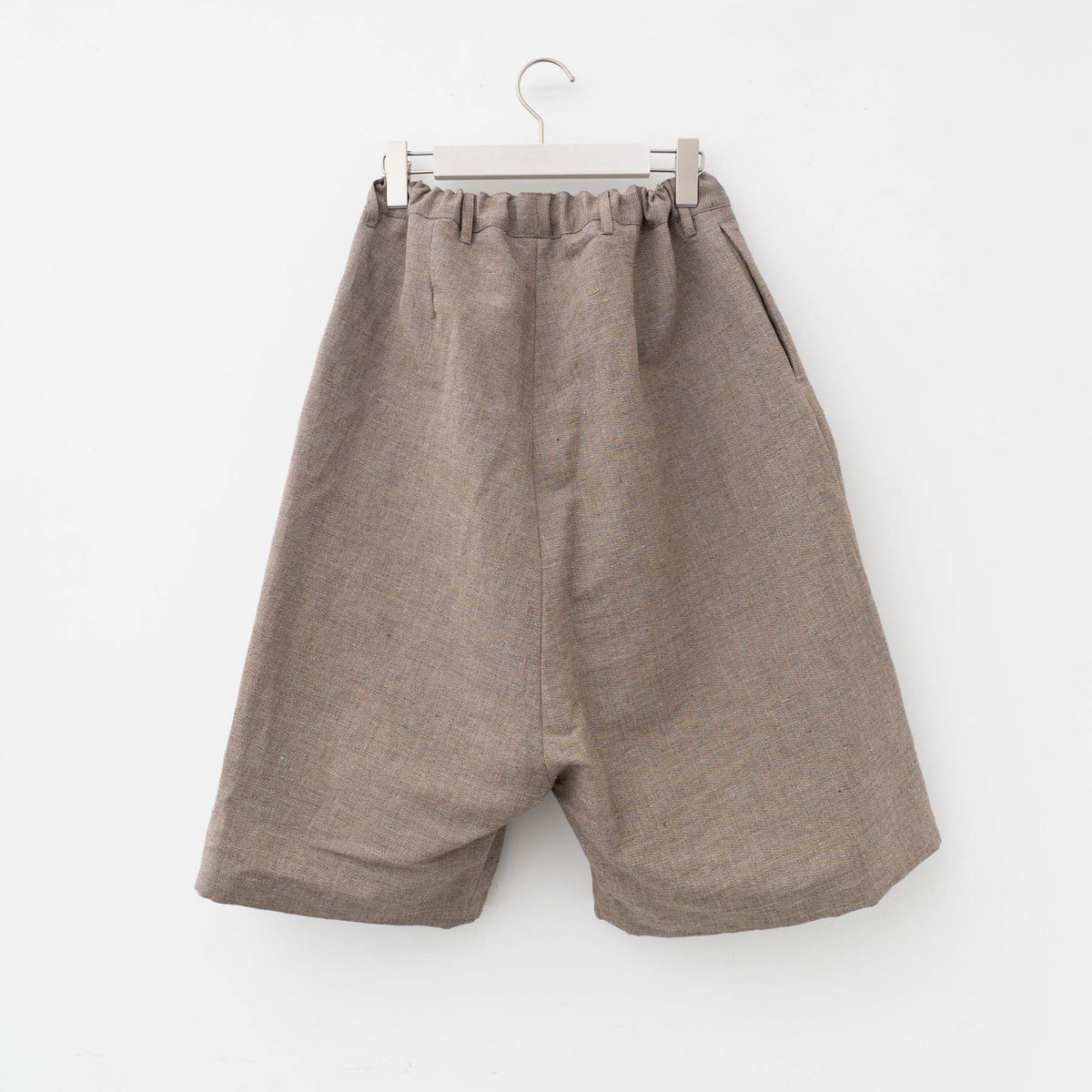 nonnotte｜MEN　Draping Wide Shorts TypeA N-24S-022