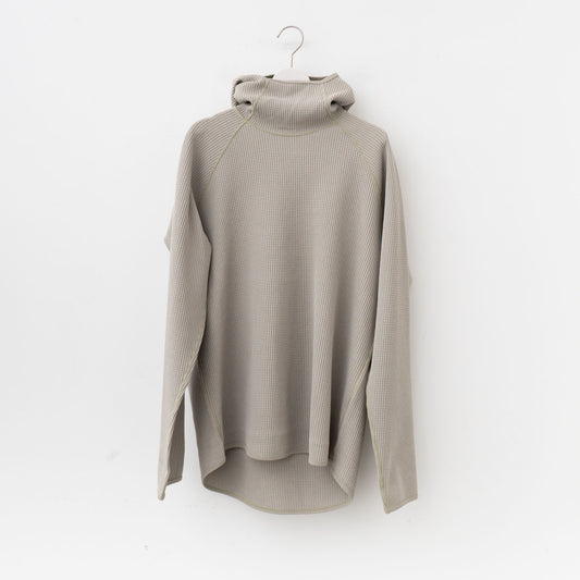 GOLDWIN｜UNISEX　WF Light L/S Hoodie GM44105（OE/オークベージュ）