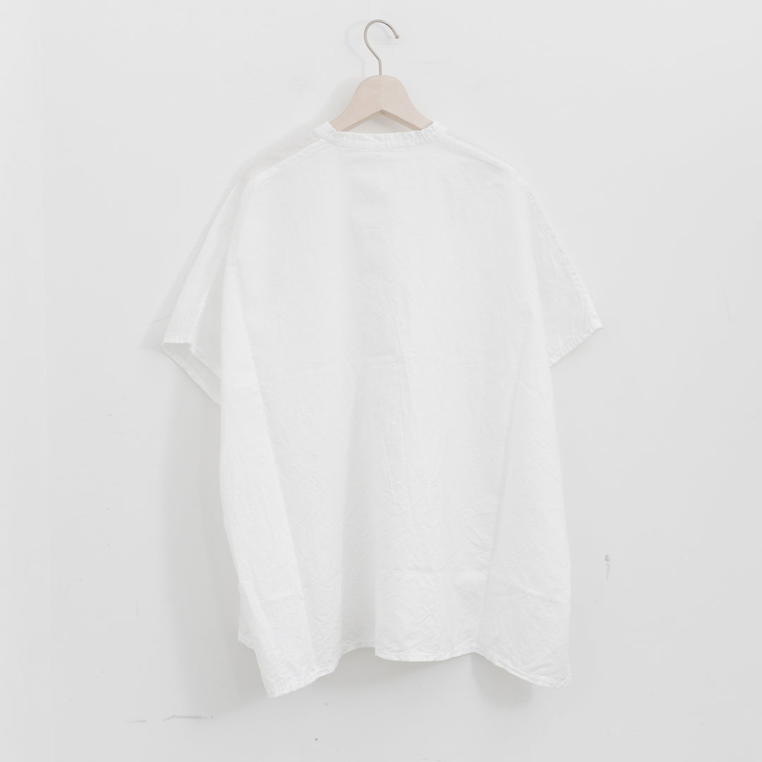 homspun/WOMEN コットンラミーマットBIGブラウス 261-5752-D