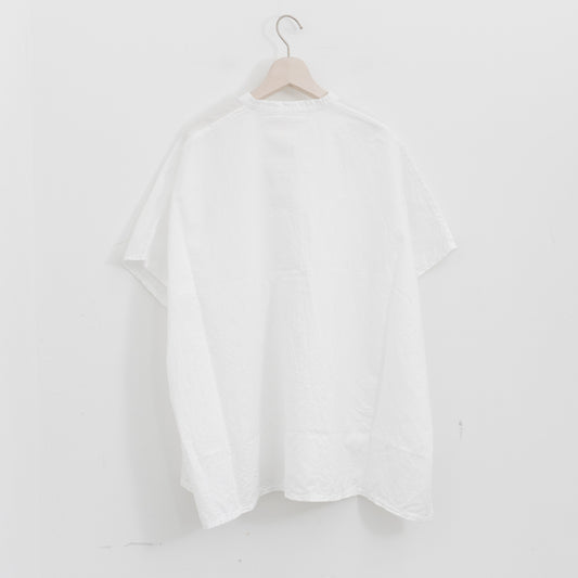 homspun｜WOMEN コットンラミーマットBIGブラウス 261-5752-D