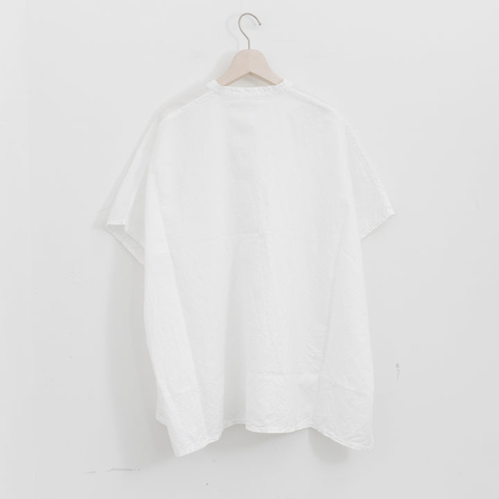 homspun/WOMEN コットンラミーマットBIGブラウス 261-5752-D