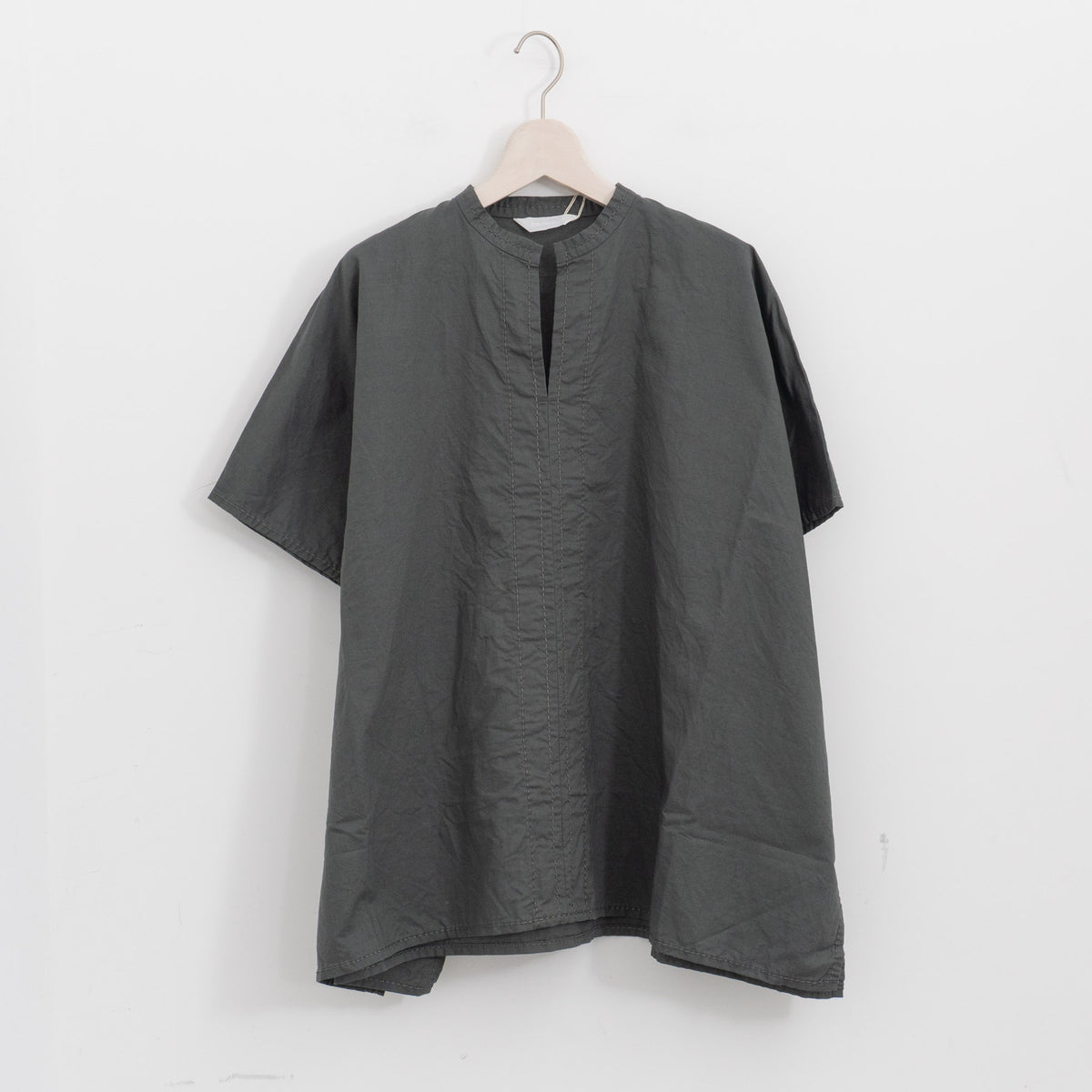 homspun｜WOMEN コットンラミーマットBIGブラウス 261-5752-D