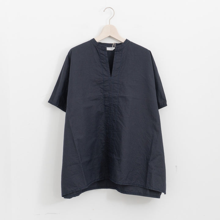 homspun/WOMEN コットンラミーマットBIGブラウス 261-5752-D