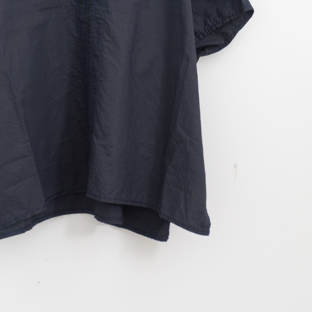homspun/WOMEN コットンラミーマットBIGブラウス 261-5752-D