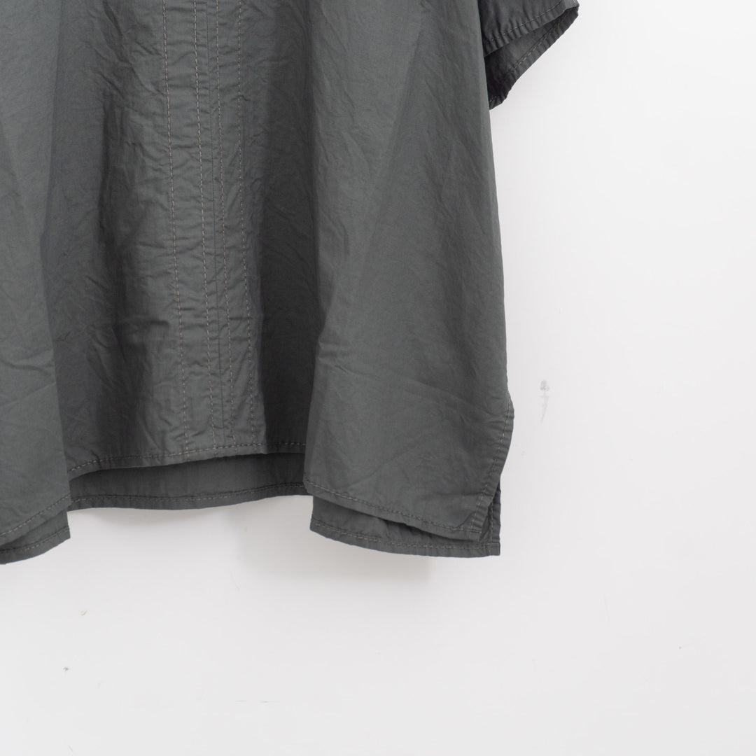 homspun/WOMEN コットンラミーマットBIGブラウス 261-5752-D