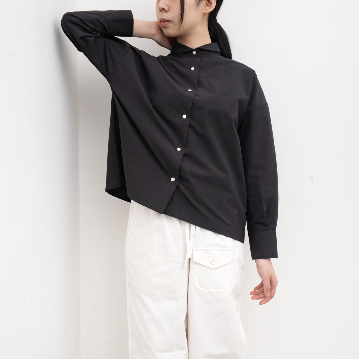 【SALE】TAYUTAU｜近江晒ダッチカラーシャツ Y319046