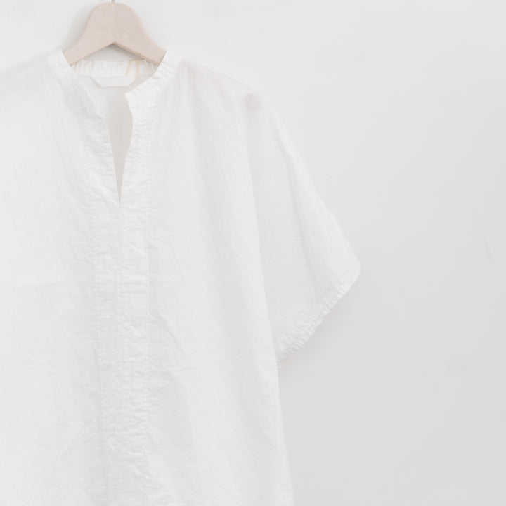 homspun/WOMEN コットンラミーマットBIGブラウス 261-5752-D