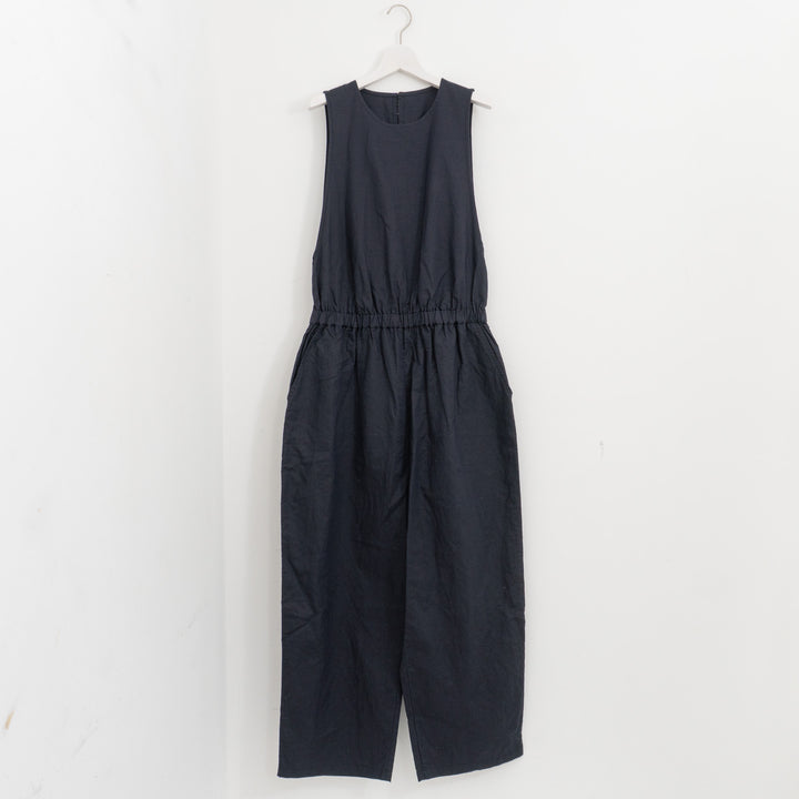 homspun /WOMEN　コットンラミーマットオールインワン 261-3410-D