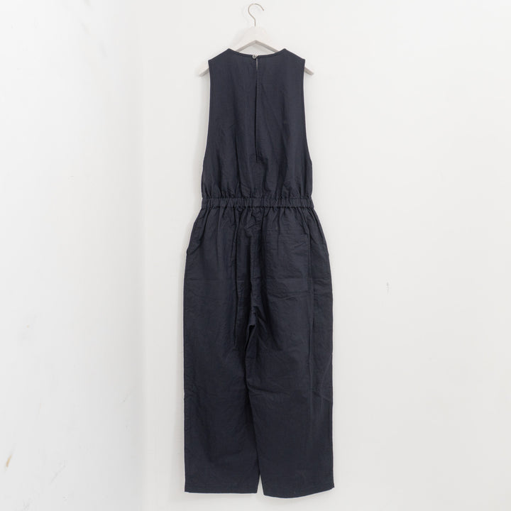 homspun /WOMEN　コットンラミーマットオールインワン 261-3410-D