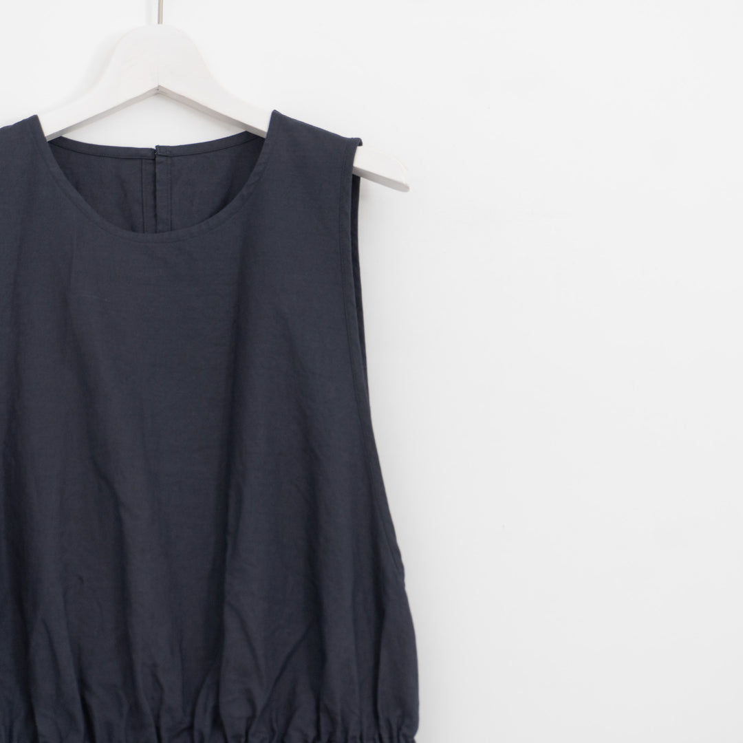 homspun /WOMEN　コットンラミーマットオールインワン 261-3410-D