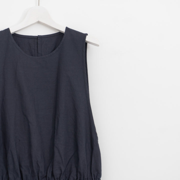 homspun /WOMEN　コットンラミーマットオールインワン 261-3410-D