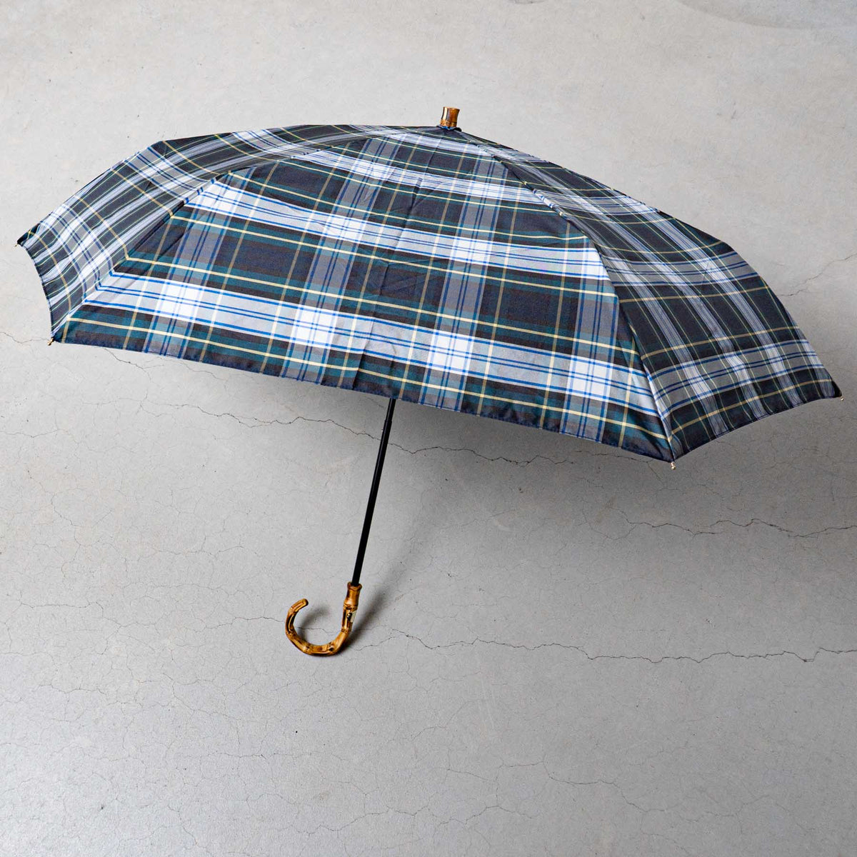 Traditional Weatherwear｜折り畳み傘　【軽量】FOLDING BAMBOO MINI　PE08/DRESS GORDO-suomiN -suomi