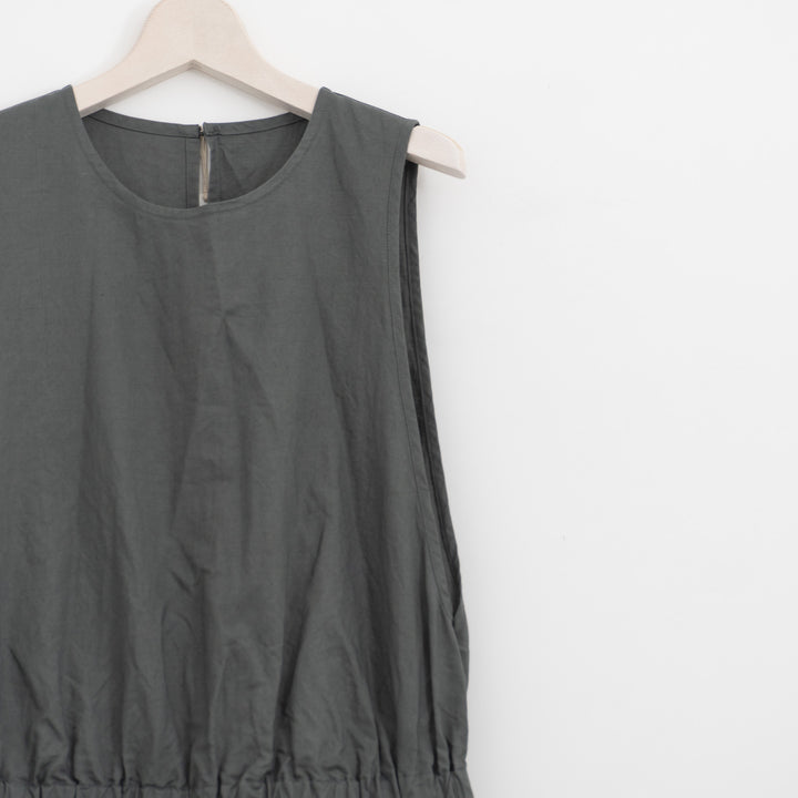 homspun /WOMEN　コットンラミーマットオールインワン 261-3410-D