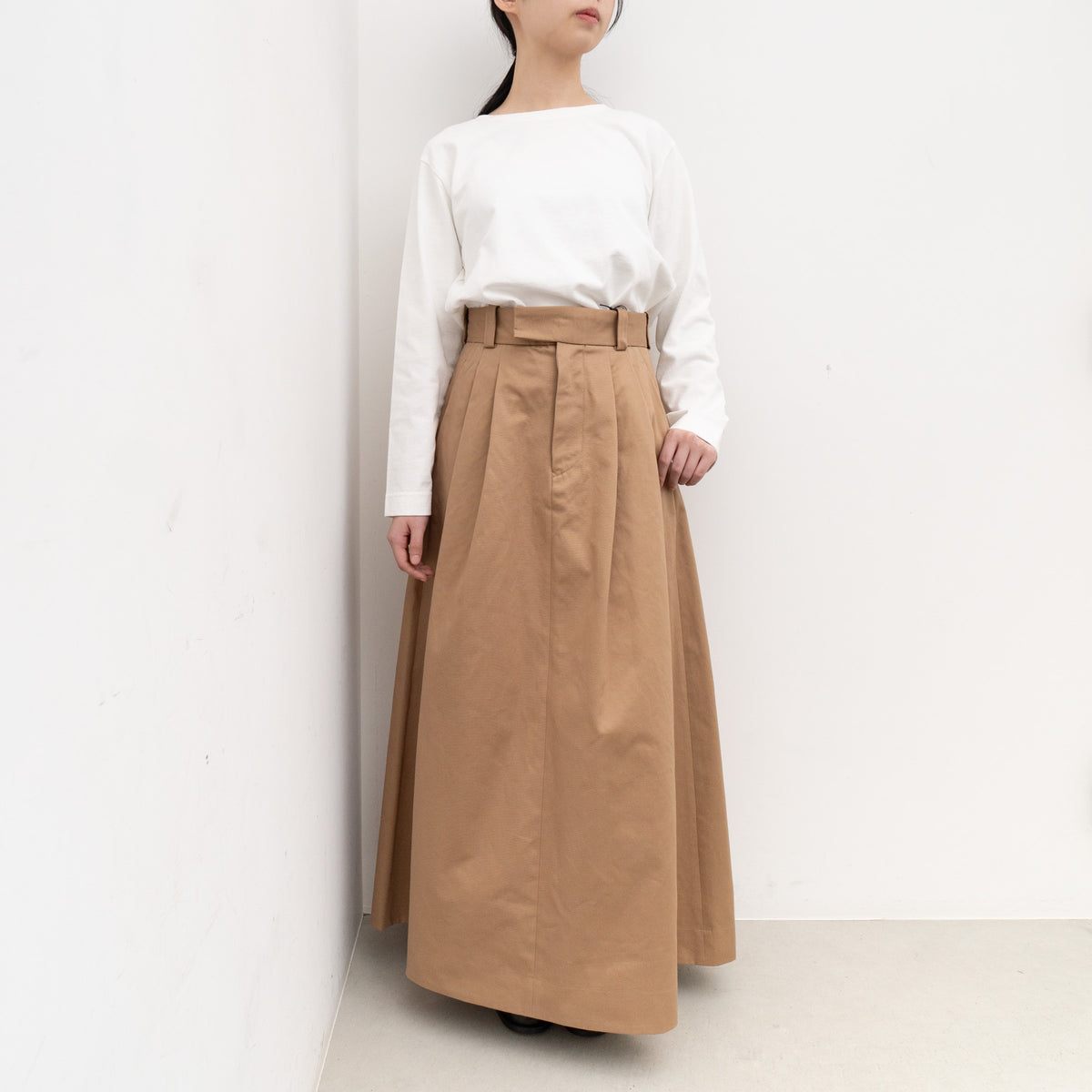 SCYE｜WOMEN　San Joaquin Cotton Midi Skirt