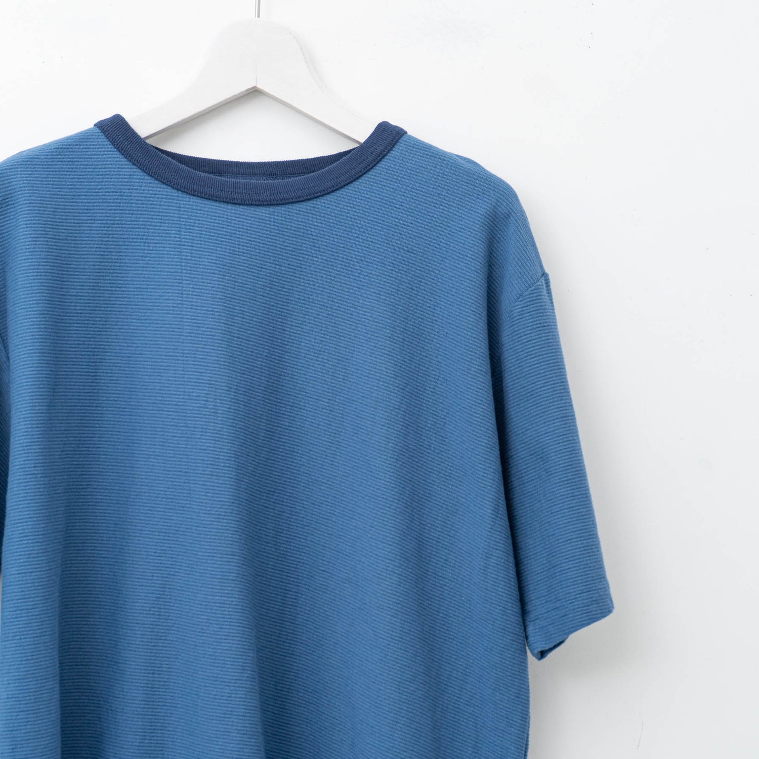 WALLA WALLA SPORT｜UNISEX　RIDGE 2-TONE TEE（USED NAVY/NAVY）