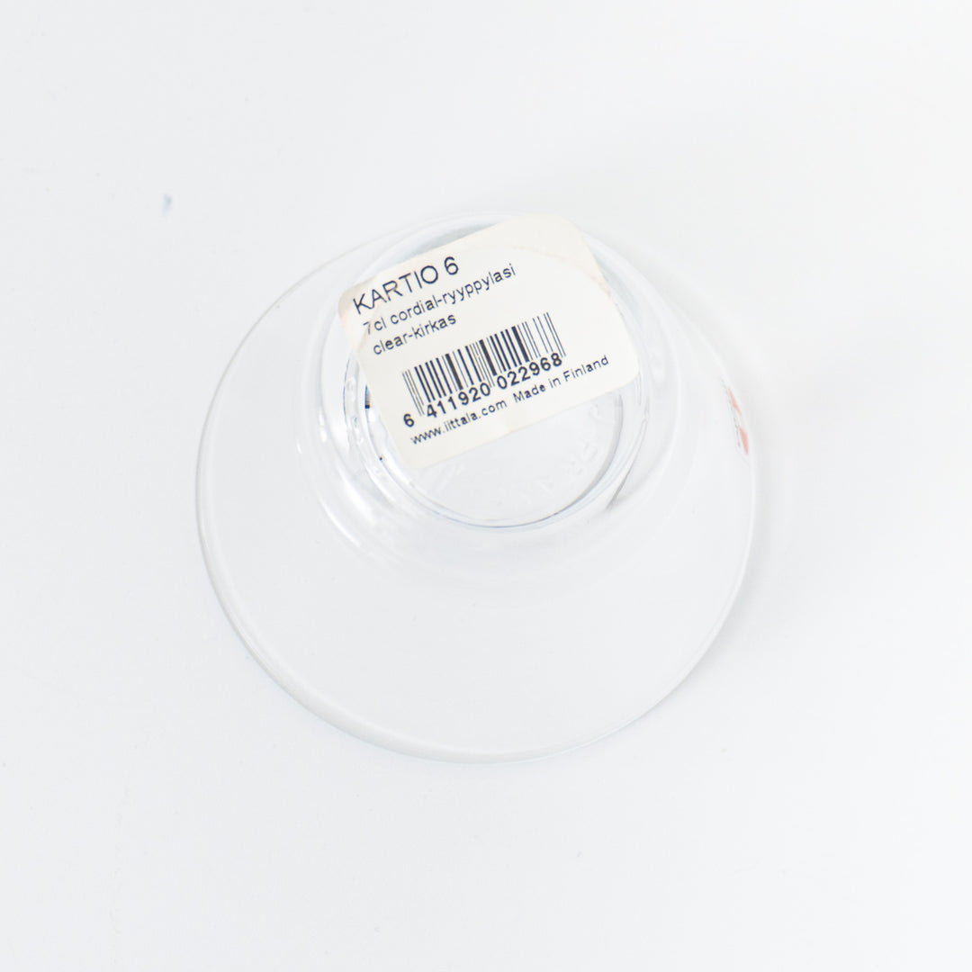 北欧Vintage-Kartio 6 7cl col.clear