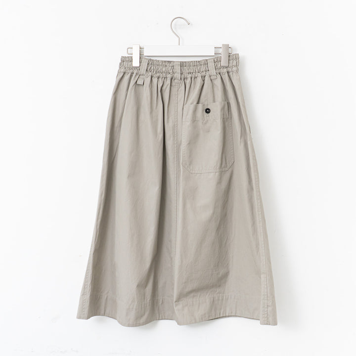 MHL. /WOMEN　FINE COMPACT COTTON POPLIN SKIRT-suomi
