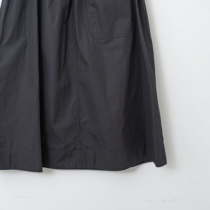 MHL. /WOMEN　FINE COMPACT COTTON POPLIN SKIRT-suomi