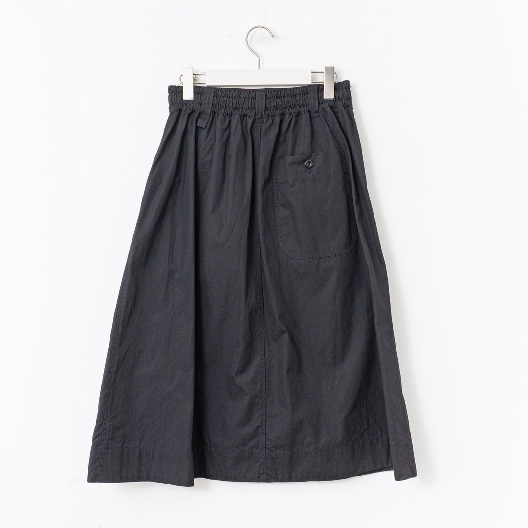MHL. /WOMEN　FINE COMPACT COTTON POPLIN SKIRT-suomi