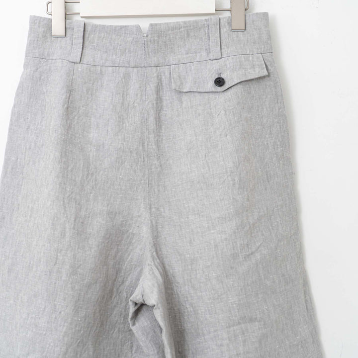 MARGARET HOWELL /WOMEN　YARN DYED LINEN TROUSERS-suomi