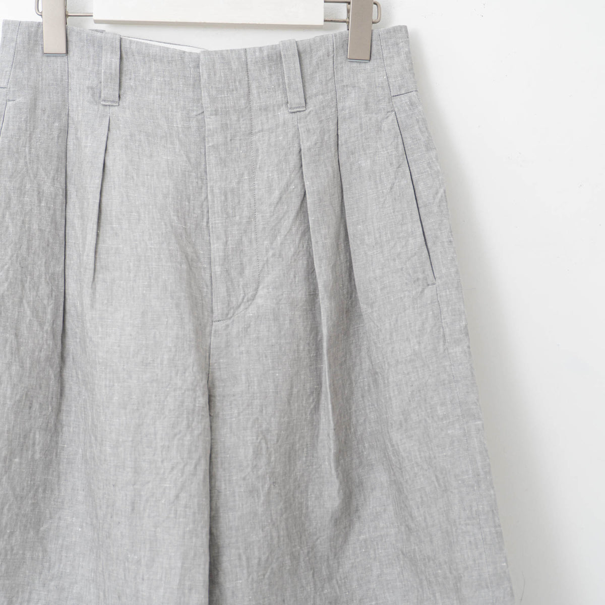 MARGARET HOWELL｜WOMEN　YARN DYED LINEN TROUSERS-suomi