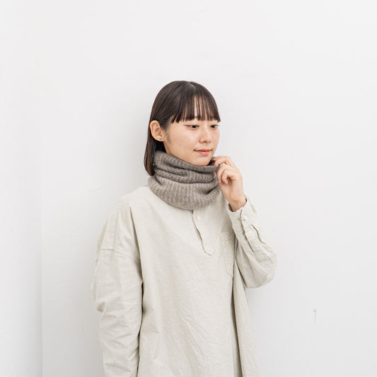 NEW 2026AW mature ha.｜snood two-tone - yak MRW-YK04TTND-H