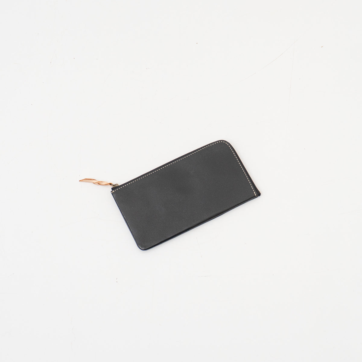 MARINEDAY｜L字ファスナー長財布 FLAT4-D（black）