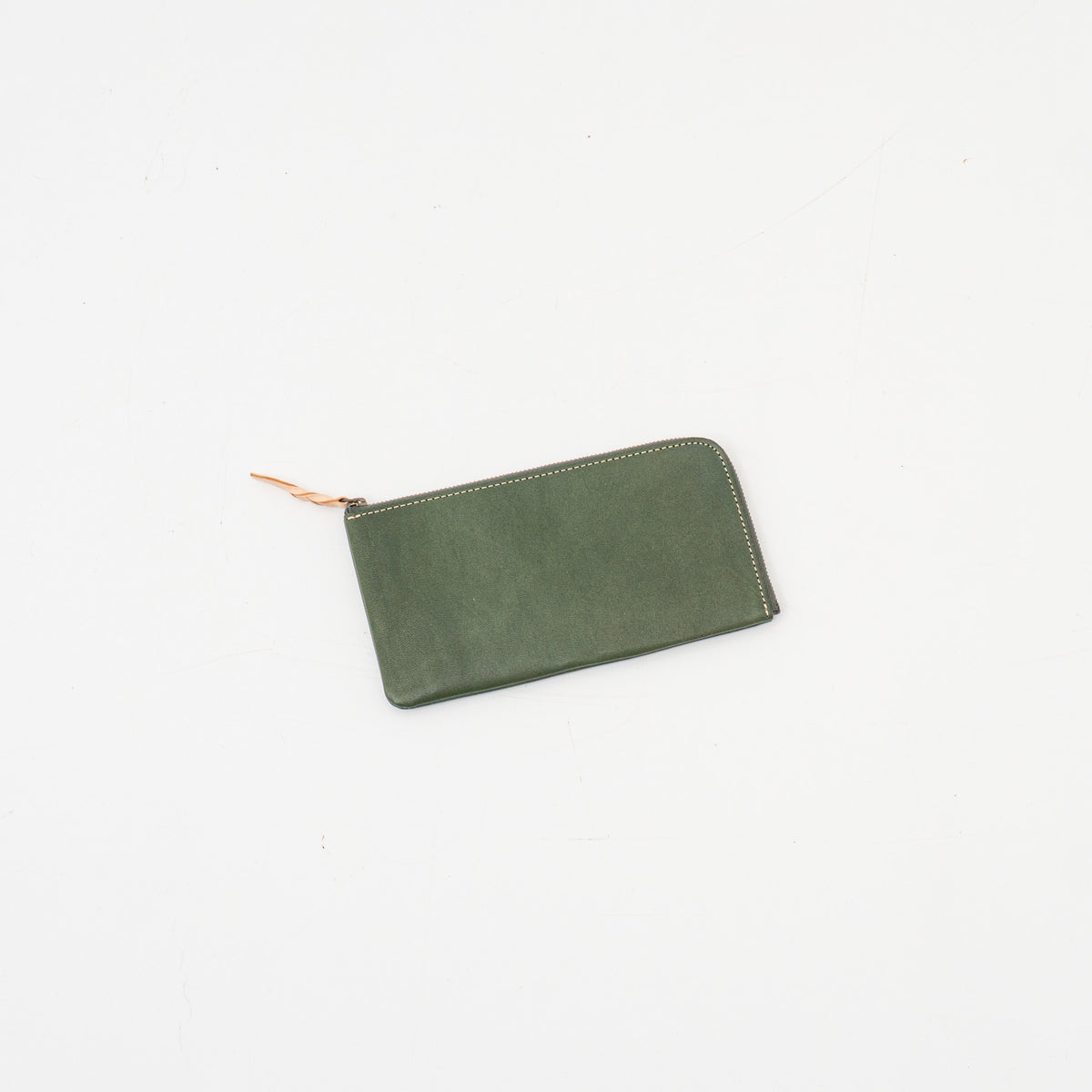 MARINEDAY｜L字ファスナー長財布 FLAT4-D（green）