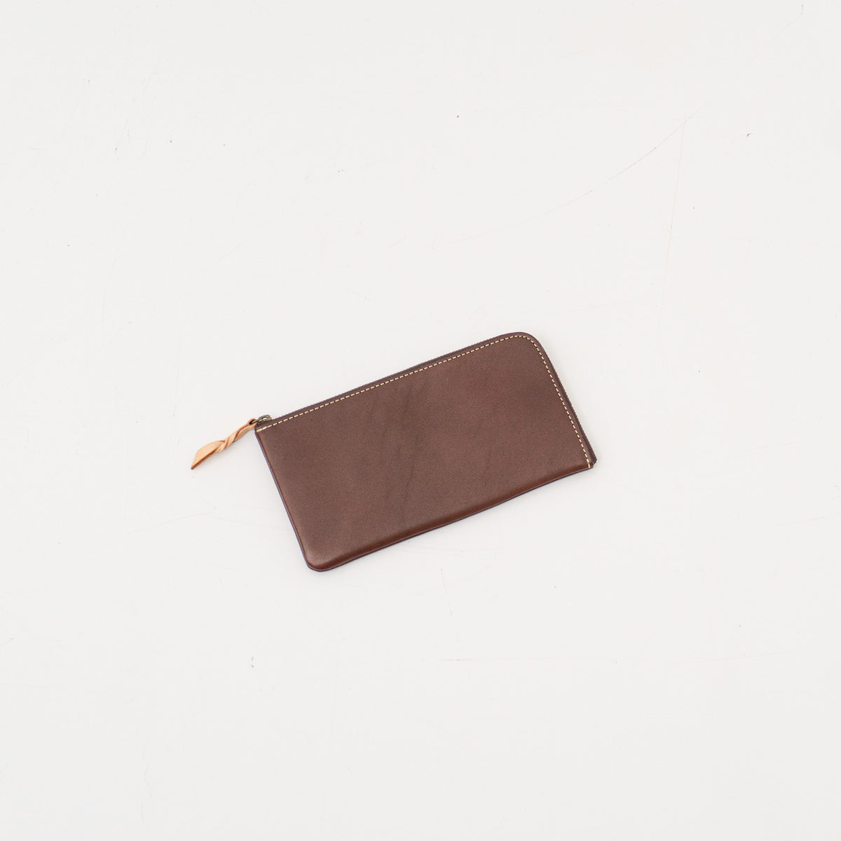 MARINEDAY｜L字ファスナー長財布 FLAT4-D（choco）