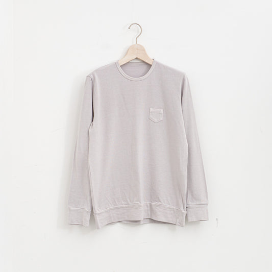 ゴーシュ｜ 30/1 リリース天竺 クルーネック G264-T043（light purple）