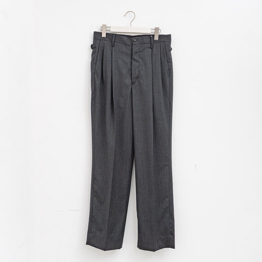 KAPTAIN SUNSHINE｜MEN　Wool Light Gabardine Shoecut Slacks KS26FPT05