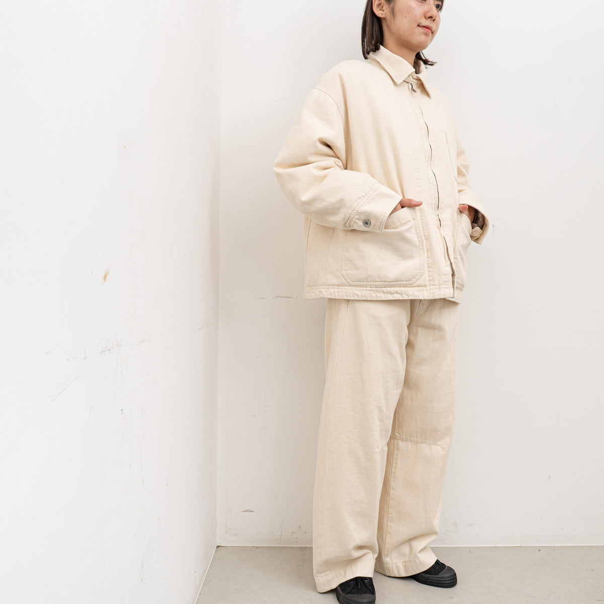 2026AW miffew｜WOMEN DENIM DOWN TROUSERS