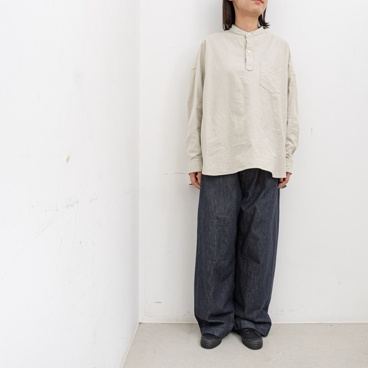 2026AW miffew｜WOMEN DENIM DOWN TROUSERS