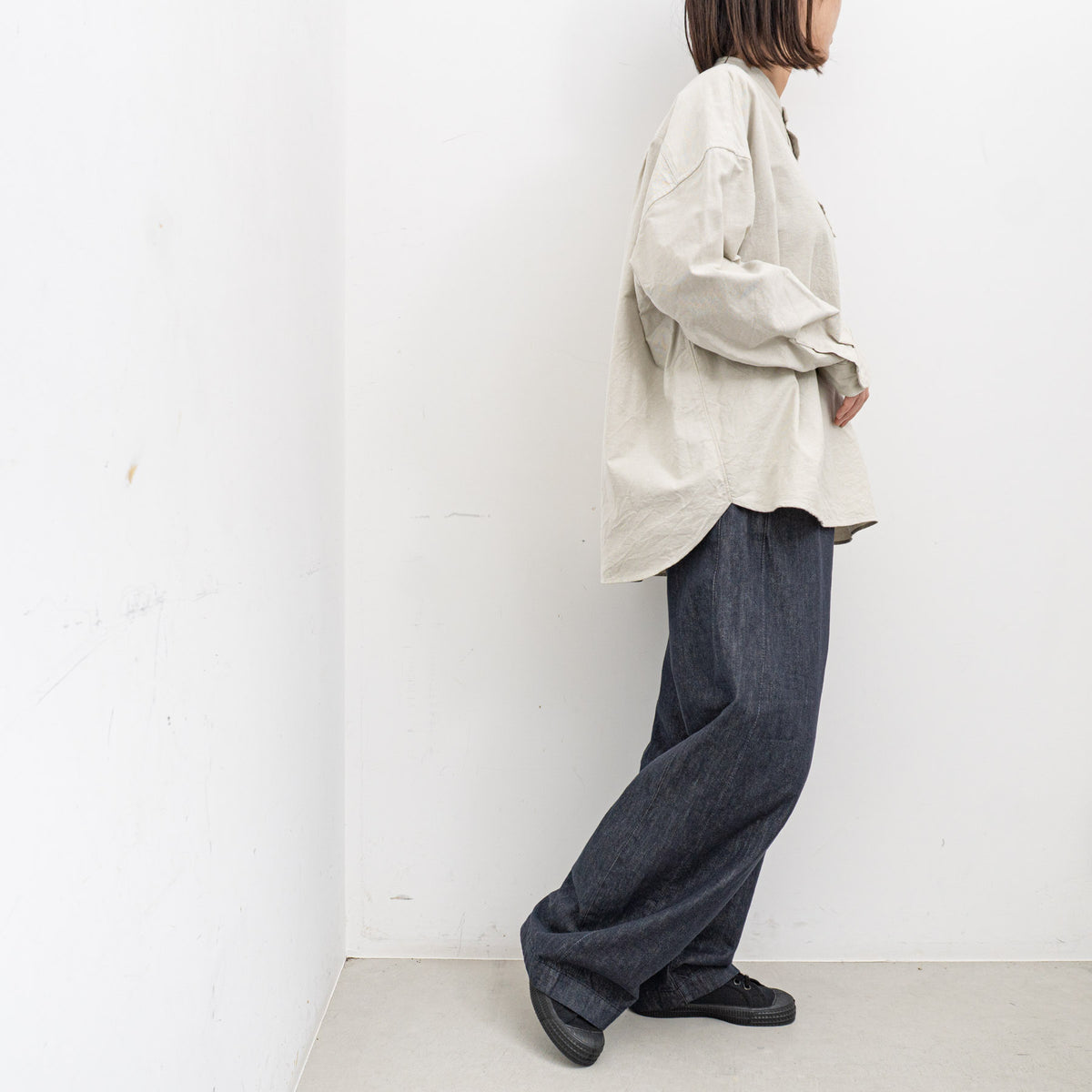 2026AW miffew｜WOMEN DENIM DOWN TROUSERS