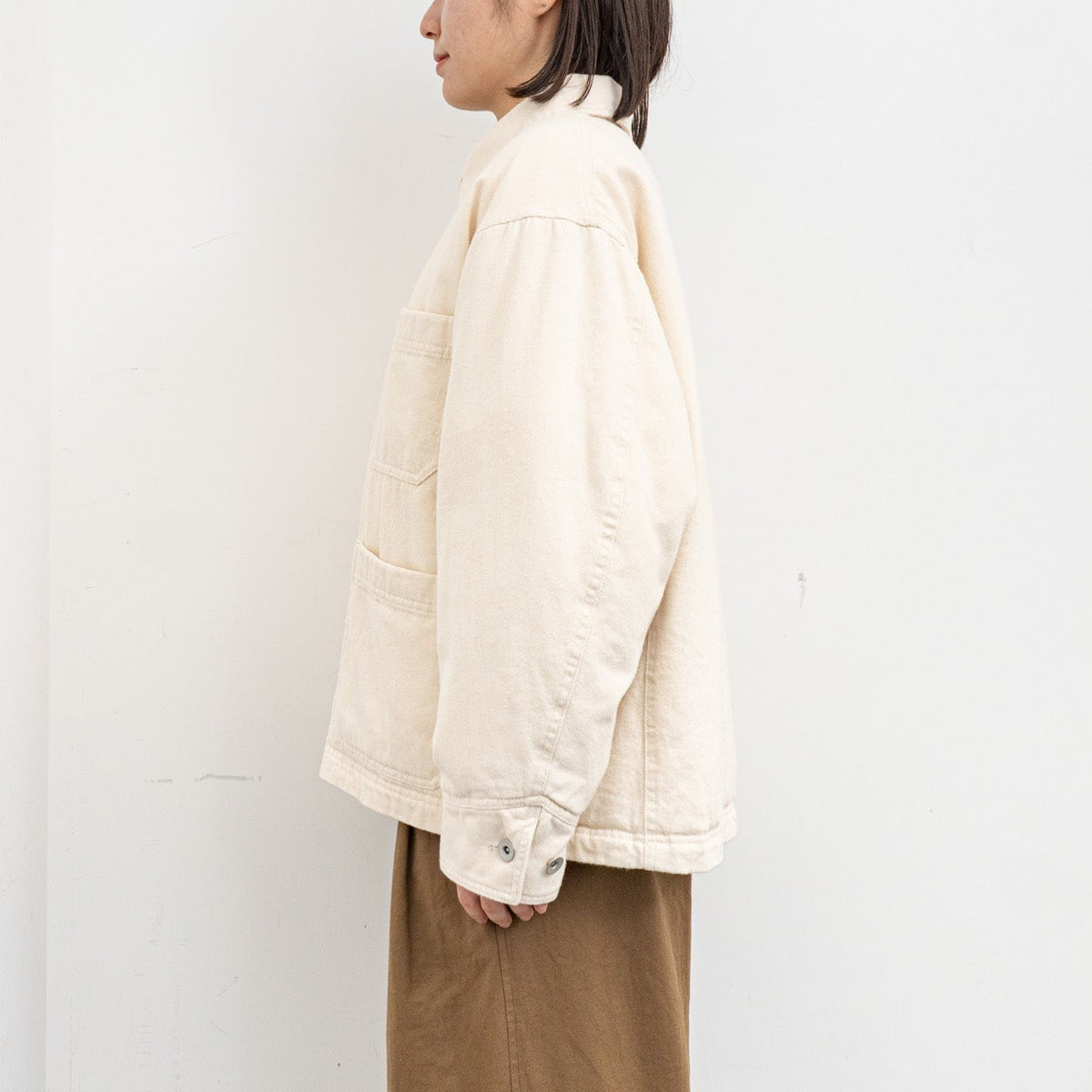 2026AW miffew｜WOMEN DENIM DOWN COVERALL