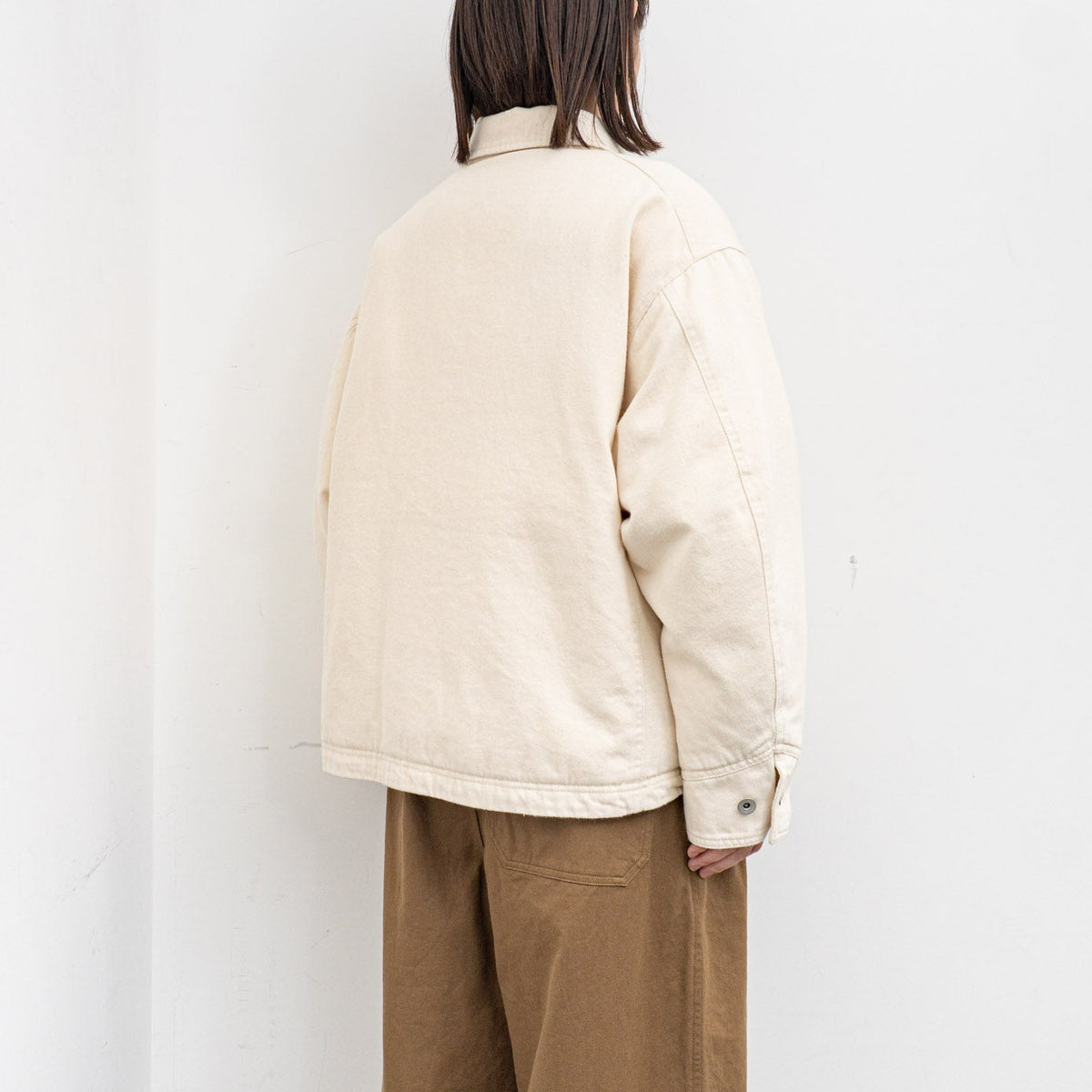 2026AW miffew｜WOMEN DENIM DOWN COVERALL