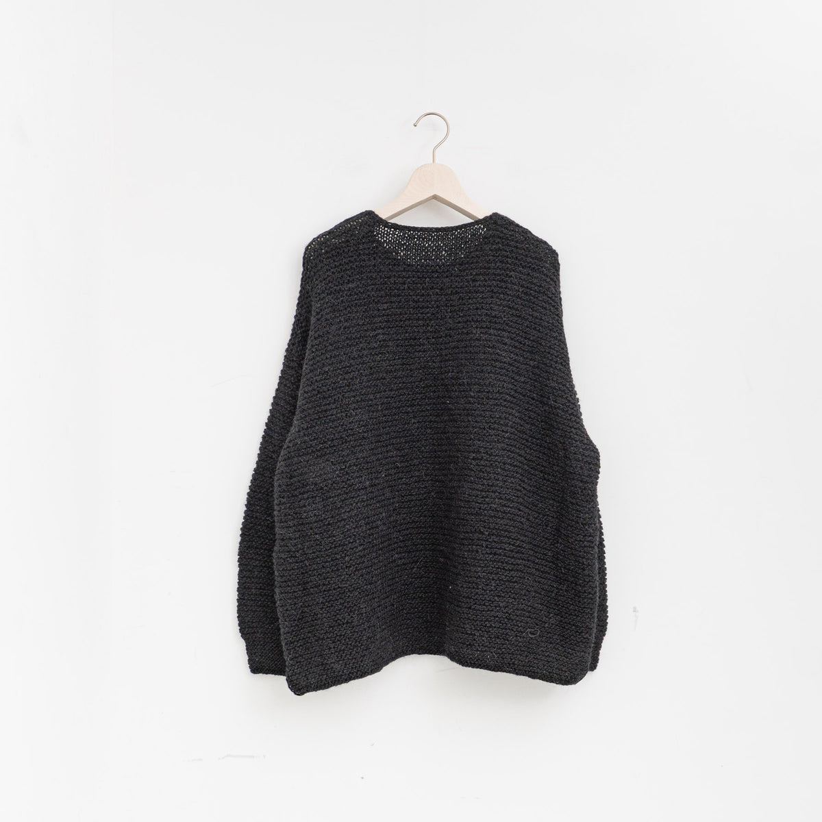 ゴーシュ｜アルパカウールハンドニット　G264-K002（black）