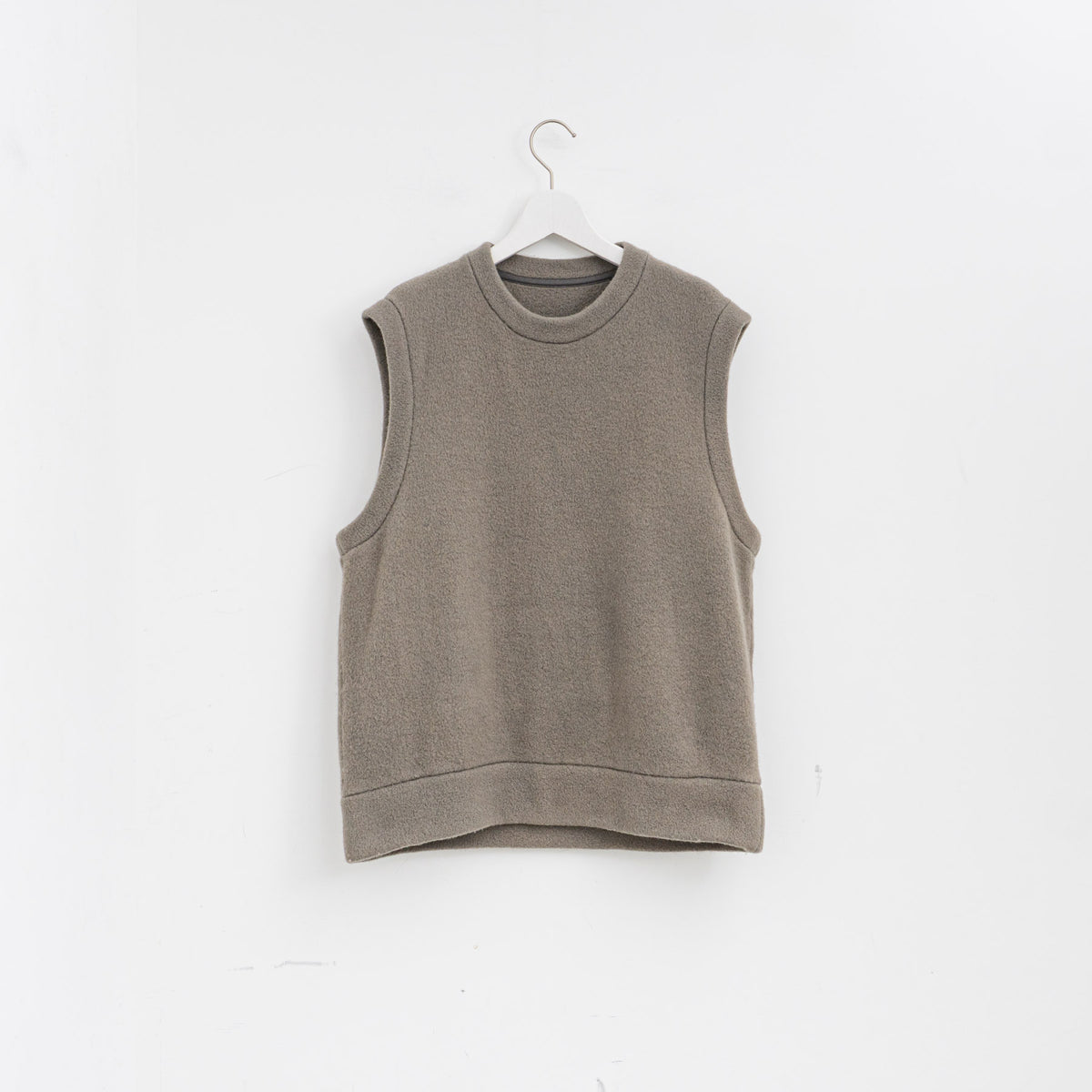 ゴーシュ｜ウールフリース ベスト　G264-T008（khaki gray）