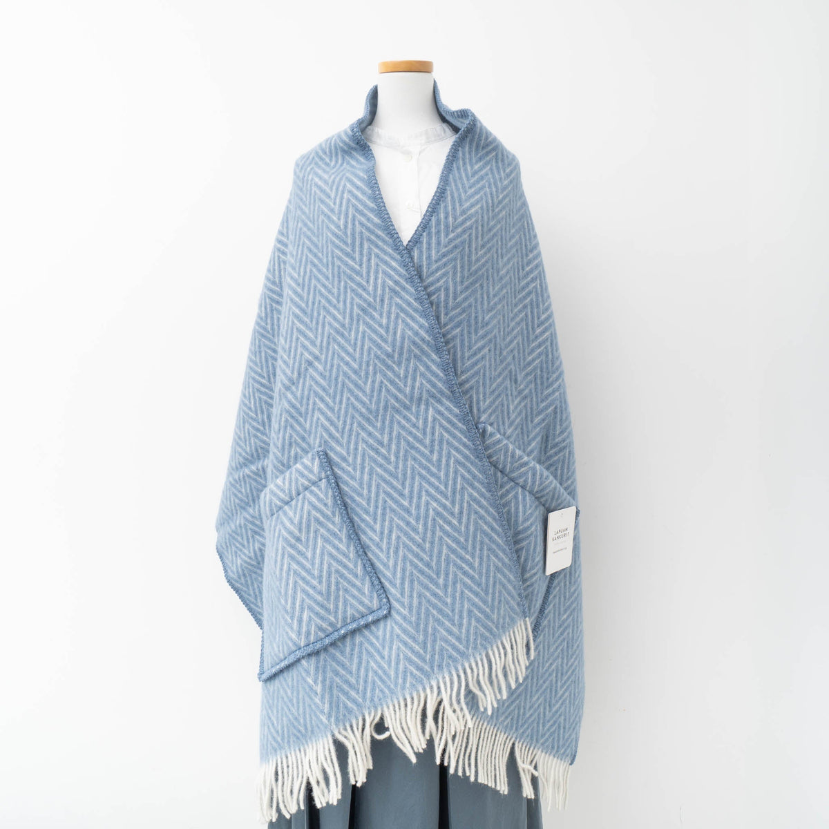 LAPUAN KANKURIT/　IIDA pocket shawl - haus-netstore