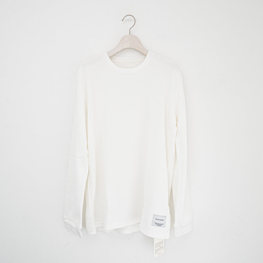 THE INOUE BROTHERS... /UNISEX　Waffle Crew Neck - haus-netstore