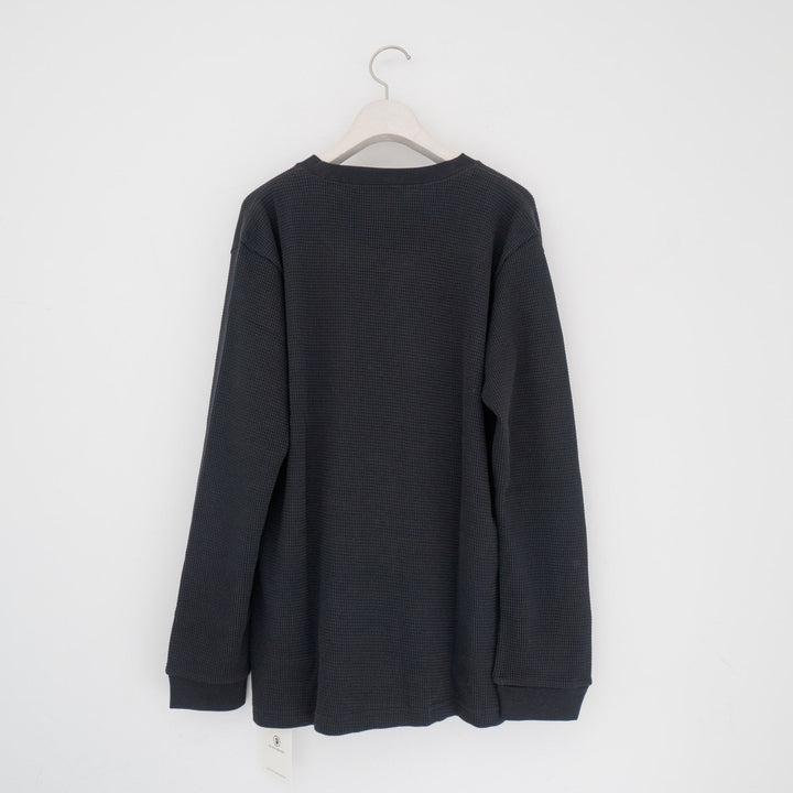 THE INOUE BROTHERS... /UNISEX　Waffle Crew Neck - haus-netstore