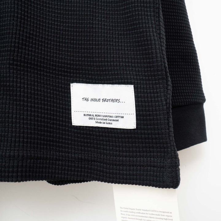 THE INOUE BROTHERS... /UNISEX　Waffle Crew Neck - haus-netstore