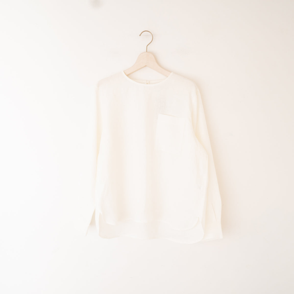 【23SS】TAYUTAU/　リネンプルオーバー長袖シャツ Y319042 - haus-netstore