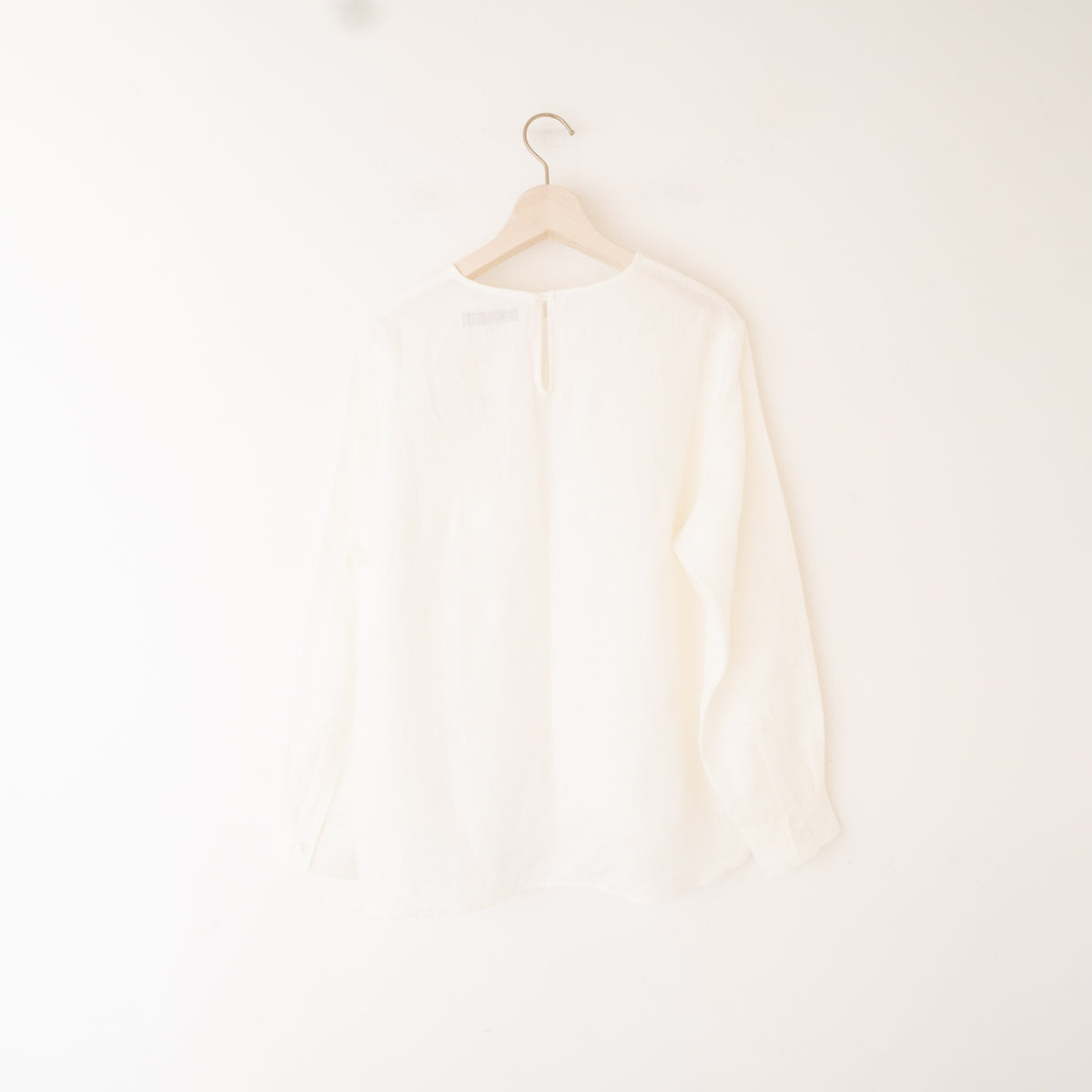【23SS】TAYUTAU/　リネンプルオーバー長袖シャツ Y319042 - haus-netstore